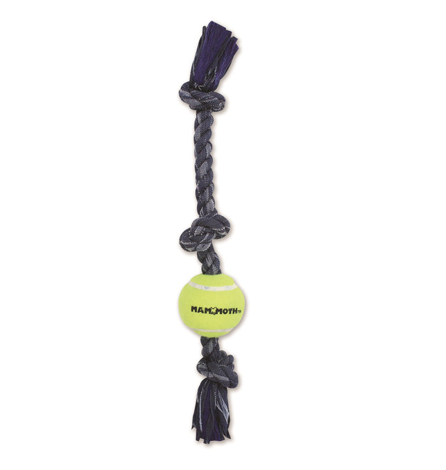 Mammoth Denim Rope 3 Knot Tug with Ball