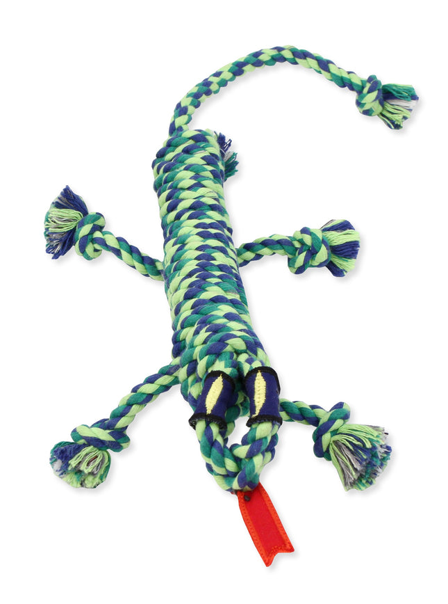Mammoth Iguana Rope Toy 16"