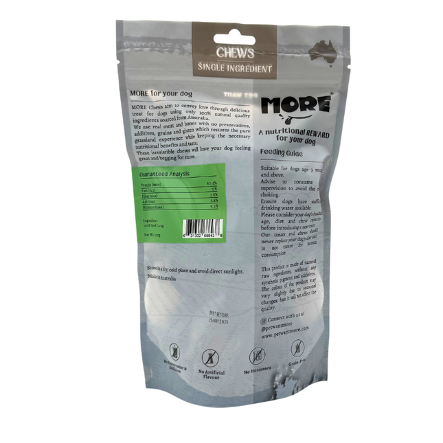 PetWantMore Air Dried Beef Crisp