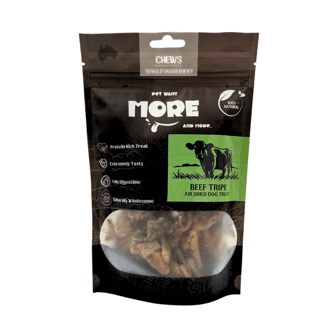 PetWantMore Air Dried Beef Tripe