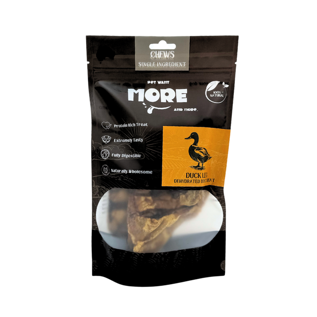 PetWantMore Air Dried Duck Leg