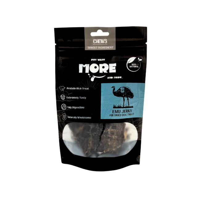 PetWantMore Air Dried Emu Jerky