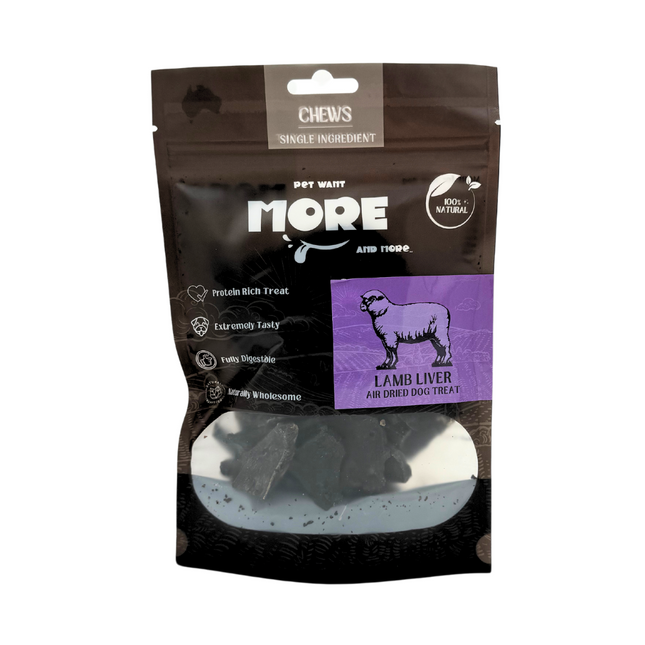 PetWantMore Air Dried Lamb Liver
