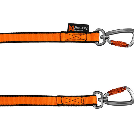 Non-stop dogwear Bungee leash double