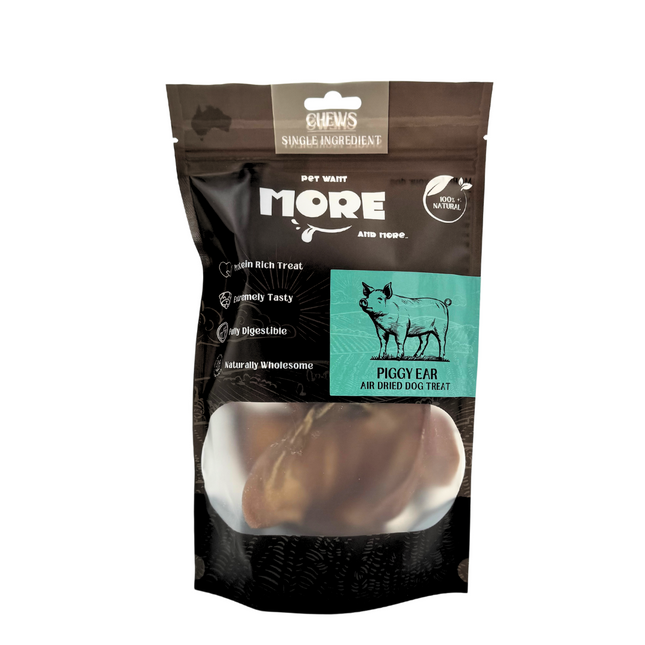 PetWantMore Air Dried Piggy Ears