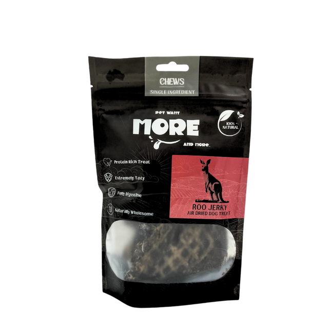 PetWantMore Air Dried Roo Jerky