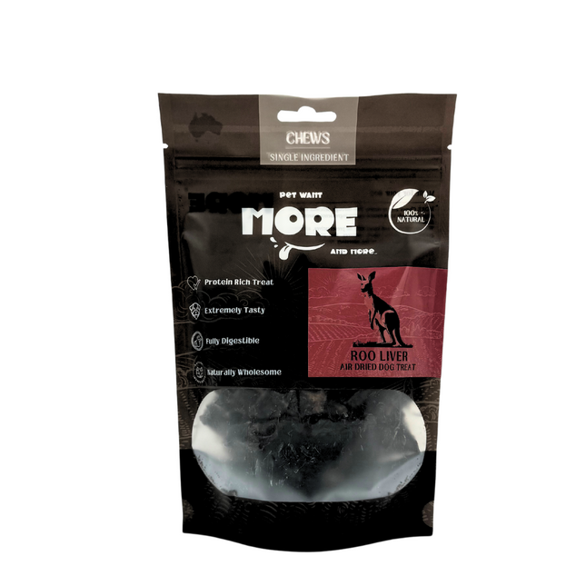 PetWantMore Air Dried Roo Liver