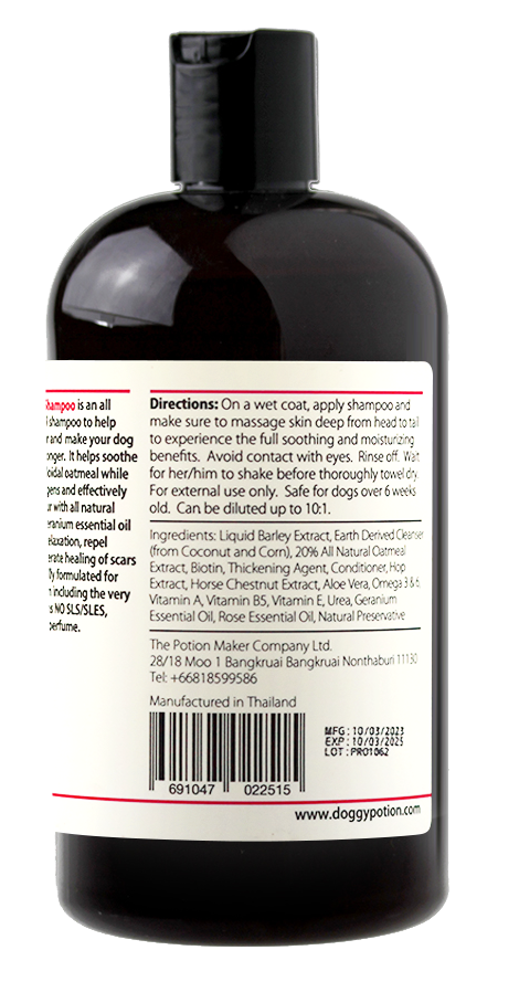 Doggypotion Rose Shampoo