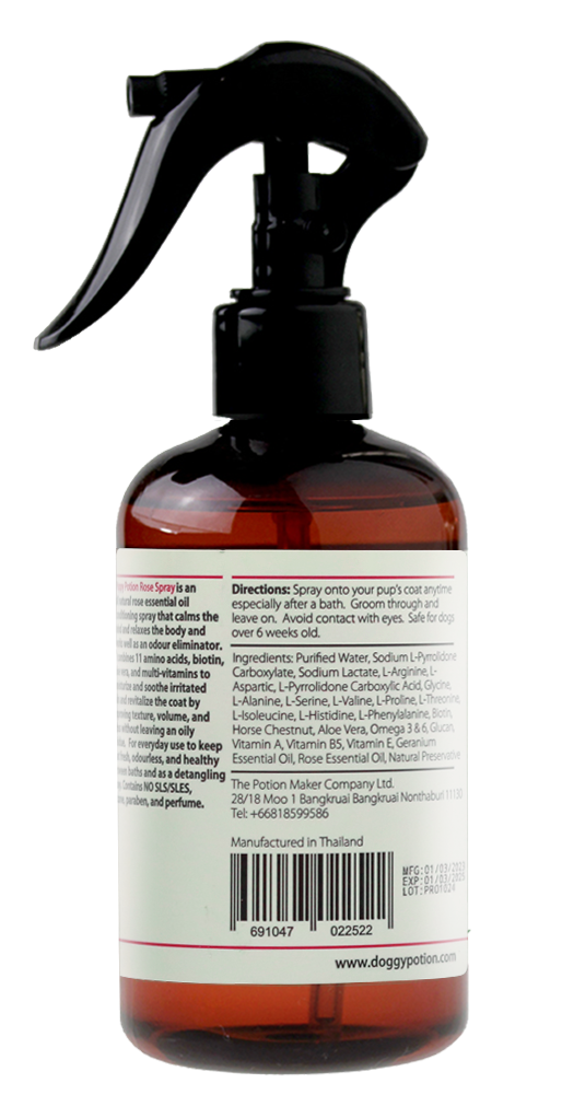 Doggypotion Rose Conditioning Spray