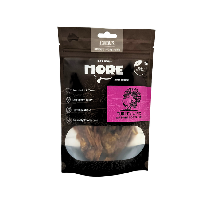 PetWantMore Air Dried Turkey Wing