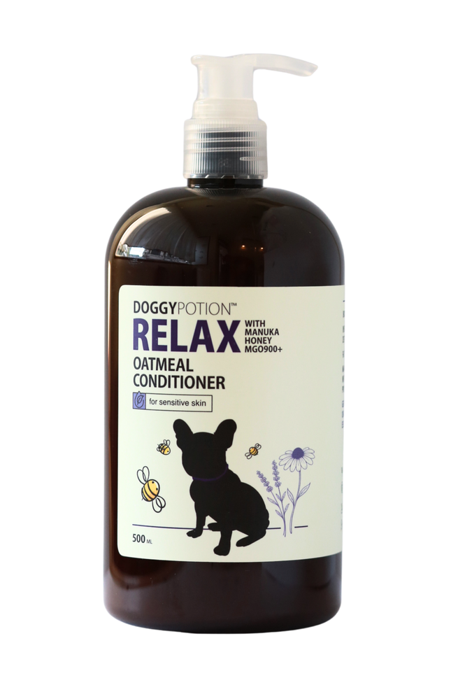Doggypotion RELAX Oatmeal Conditioner w/Manuka Honey (New improved formula)