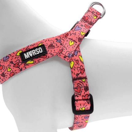 Morso Pett Mini reg PINK THINK Harness