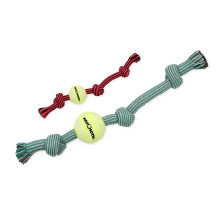 Mammoth EXTRA 3 Knot Tug with Tennis Ball